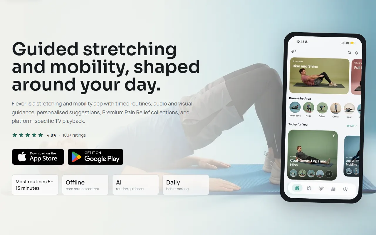 Screenshot of Flexor