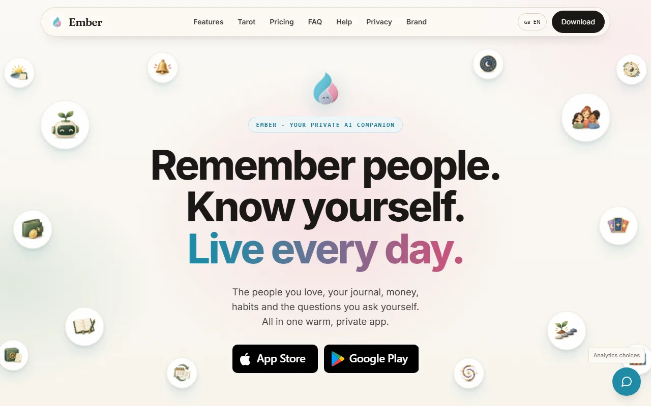 Screenshot of Ember