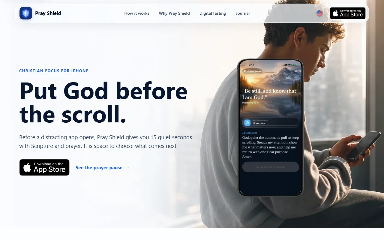 Screenshot of Pray Shield